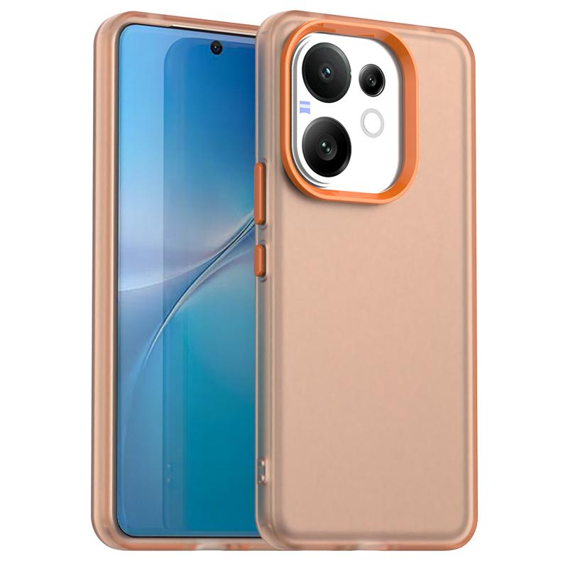 Anti-Drop Candy Color Case For Vivo T4 Pro Shockproof Matte PC Transparent Back Case For Vivo T4 Pro Cover For Vivo T4 Pro Case