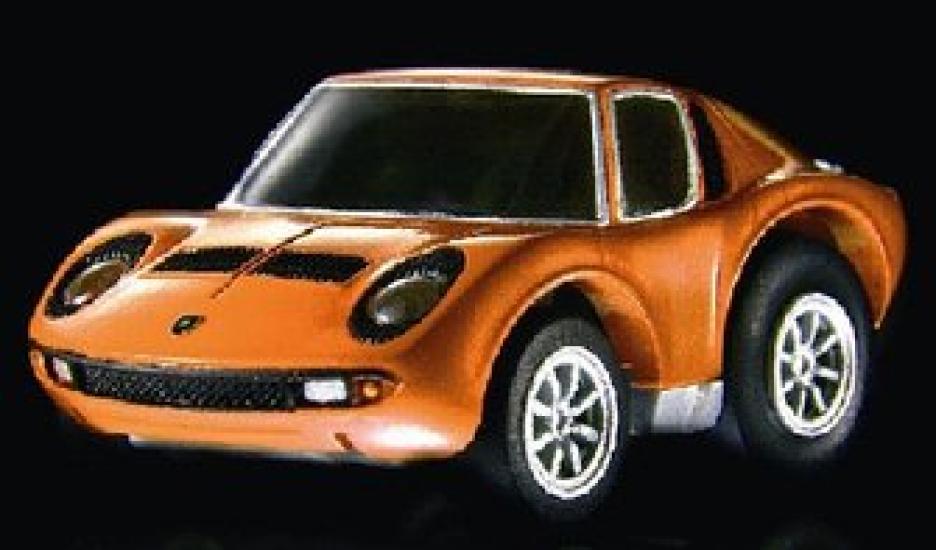 

ChoroQ foreign car series 6th edition Lamborghini Miura