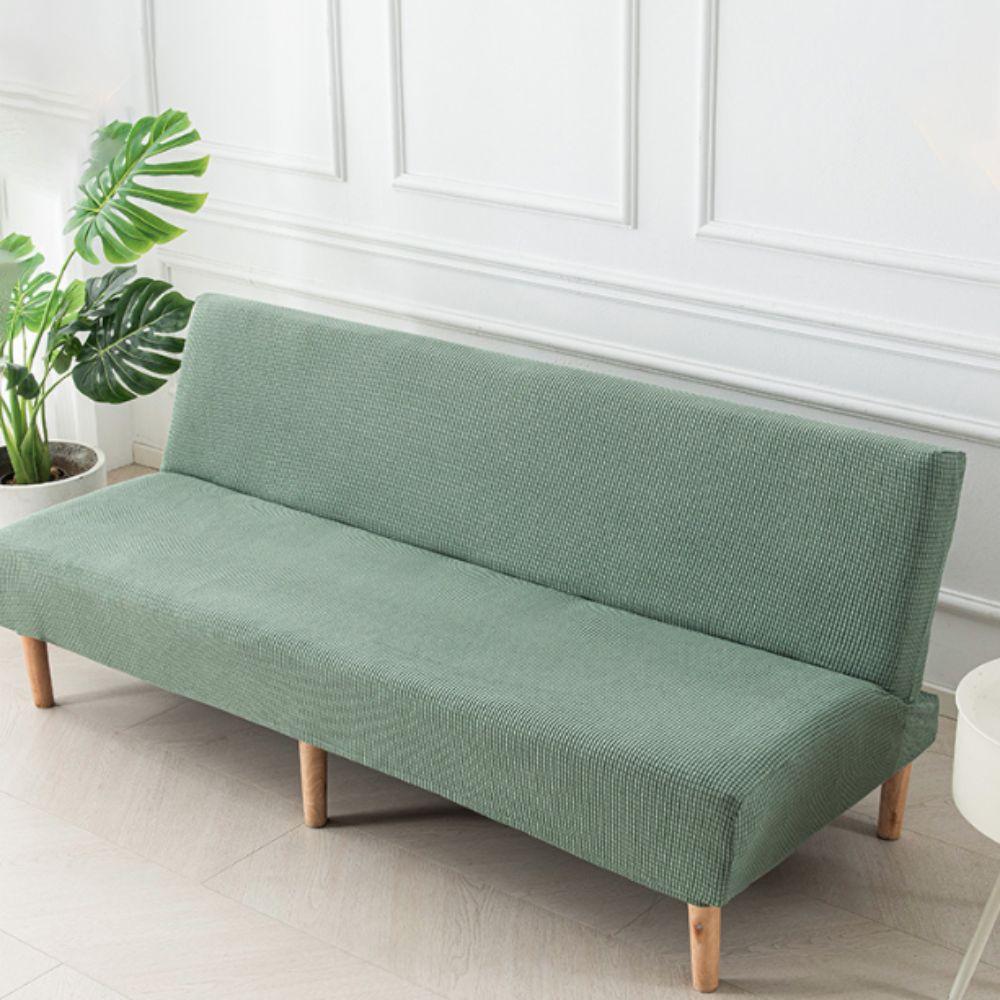 Elastic Futon Sofa Cover Dust-proof Bench Cover Universal Armless Sofa Slipcover  Living Room