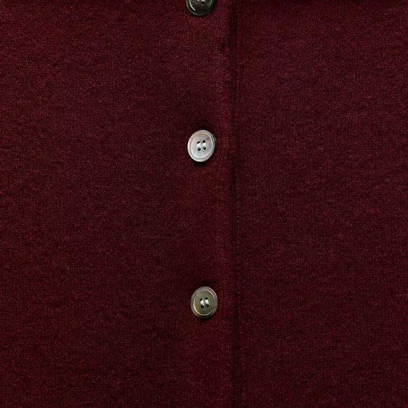 Fall and Winter New Women's Clothing Fashion Style Wool Blend Simple Loose Long Sleeves Polo Shirt Tops 2893160