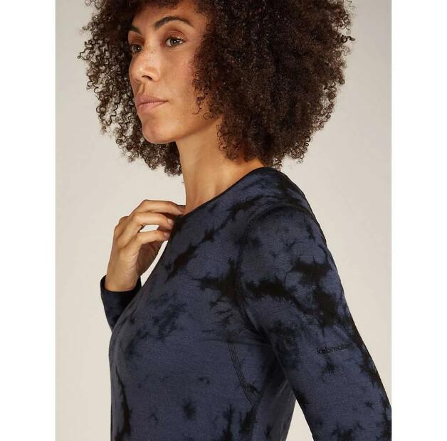Icebreaker Базовый слой с длинным рукавом Merino 200 Oasis Cloud Dye