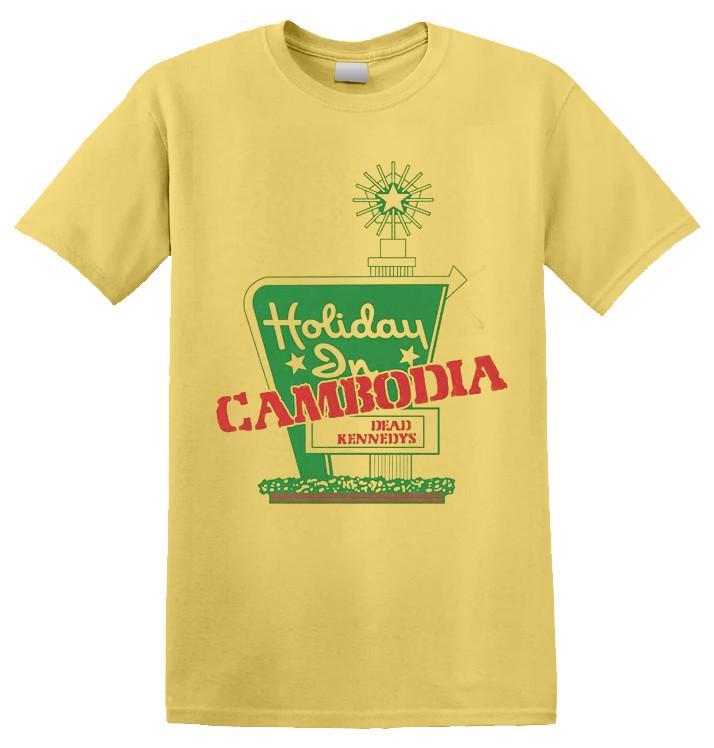 DEAD KENNEDYS - Holiday In Cambodia Yellow T-Shirt S