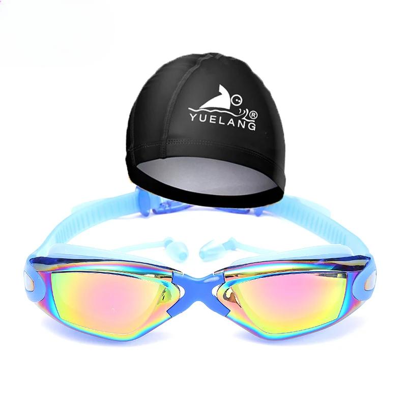 Swimming Goggles Arena Swimming Cap Suit Professional Durable Silicone Swimming Goggle Anti-fog Anti-UV Waterproof Adult