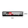 2/5/10PCS Car Interior Exterior Decoration Epoxy Sticker for Toyota GR GRZOO RACING Highlan Camry Yaris Rav4 Prado C-HR Avensis
