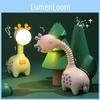 Adorable Giraffe Telescopic Fun Small Night Light Lovely Cartoon Night Light For Girls