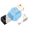 USB Drive Storage Box Desktop Organizer - 4-Slot Flash Drive Organizer Suitable For Computer Desktops Office Supplies