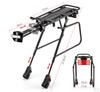 Bike Rear Cargo Rack, Bicycle Easy To Install Touring Carrier Luggage