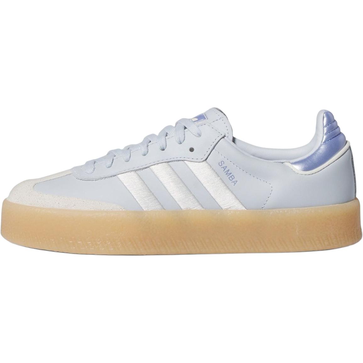 

Adidas Women s Sambae Halo Blue Spark Metallic Women s Sneakers IG1953 38 синий