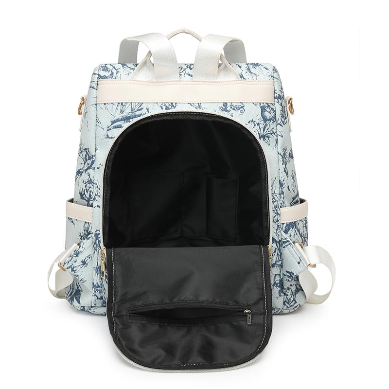 Printed Backpack Women's Large Capacity Backpack