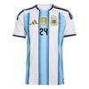 Copa Mundial 2026 Selección Nacional de Argentina Enzo Fernández Versión de Aficionado Local Manga Corta de Secado Rápido Camiseta de Fútbol Cómoda para Hombre tops JM8396-24