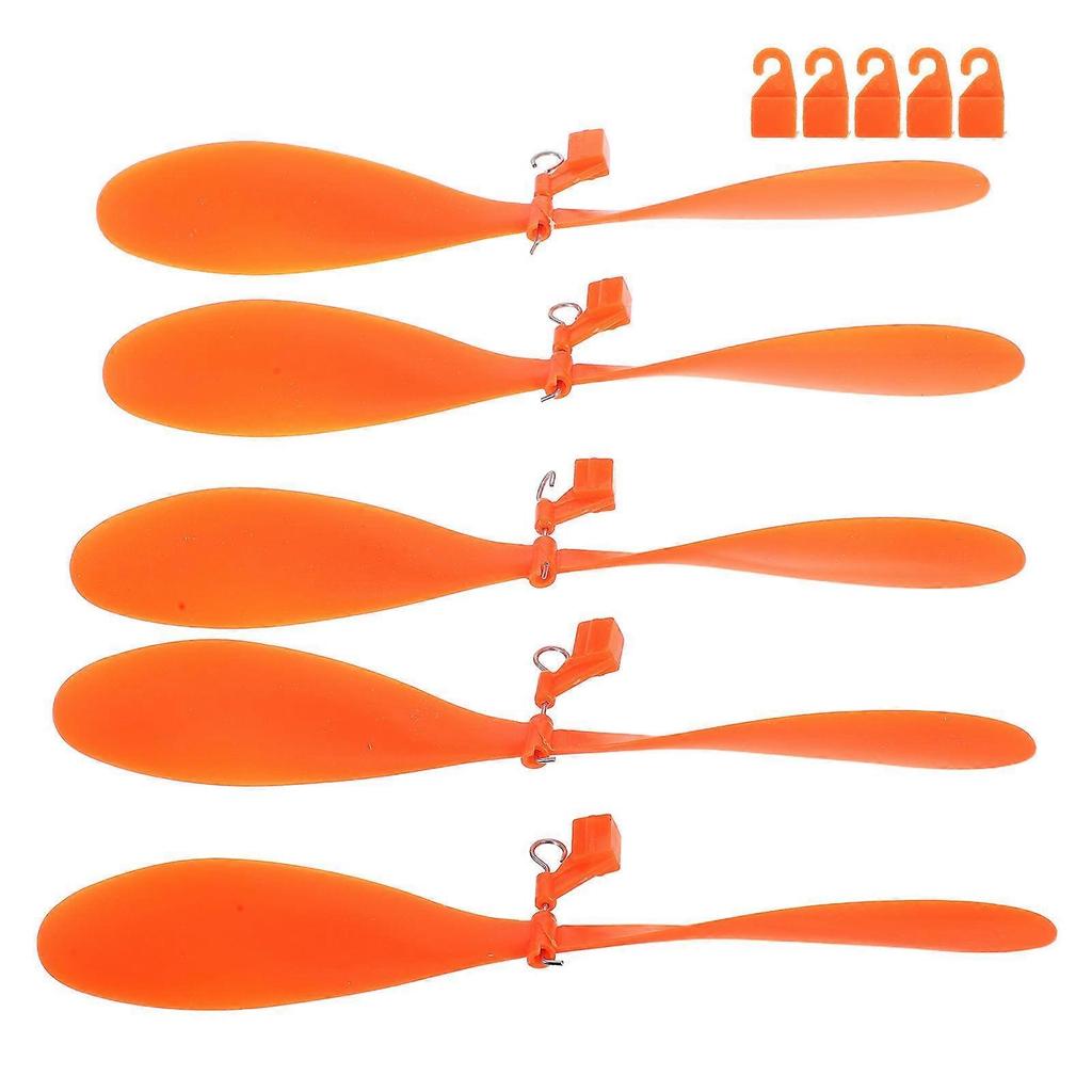 5 Sets Large Propellers for DIY Model Airplanes – Durable Plastic Aircraft Parts for Science Projects, Compatible with Planes & Helicopters