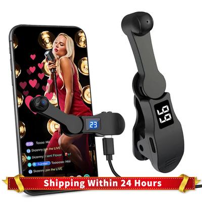 Digitální automatický klikr na obrazovku USB Hra Dotykový klikr na obrazovku 108 rychlostí Simulátor klikání prstem pro aplikace pro chytré telefony Video Živě
