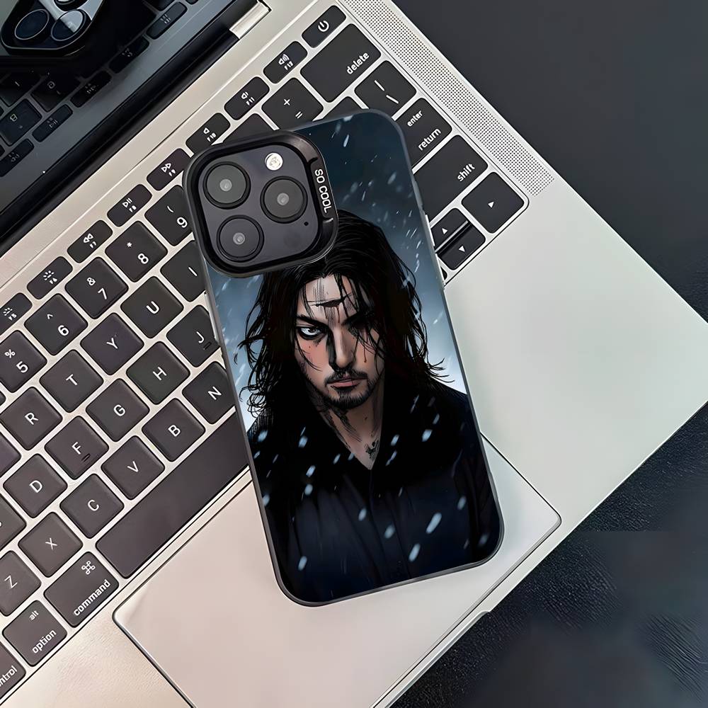 Vagabond Miyamoto Musashi For Black Candy Matte Cover iPhone 17,16,15,14,13,12,11,Pro,MAX,Plus