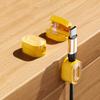 6pcs Cable Organizers Clip Adhesive Backed Designs for Easy Installation and Tangles Cord Managements Home or Office