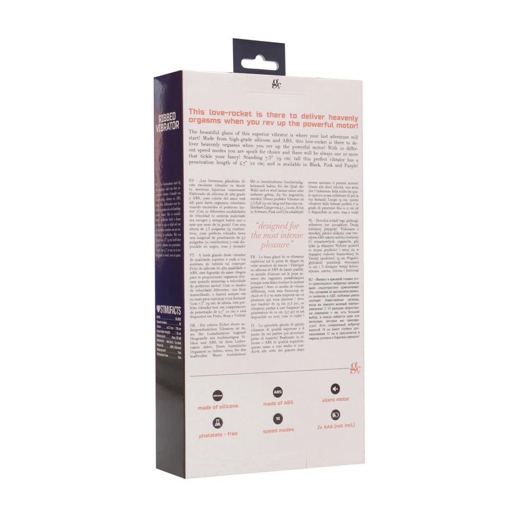 GC by shots - Ribbed vibrator
