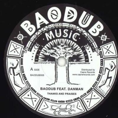 7inch Record DAN MAN, BAODUB - Thanks And Praises / Dub BAODUB005 Baodub Music 2023 Europe Reggae, Ska & Dub