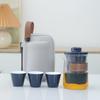 Ceramic Outdoor Camping Portable Travel Tea Set Business Company Bank Souvenir Gift Set