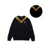 Nike Customizable  Warm Outdoor Versatile Logo Crewneck Sweatshirt Unisex Sweatshirt Black BV2667-010(TEAM702-D9)