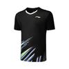 Li Ning Badminton Jersey Set Unisex Black AATU025-1