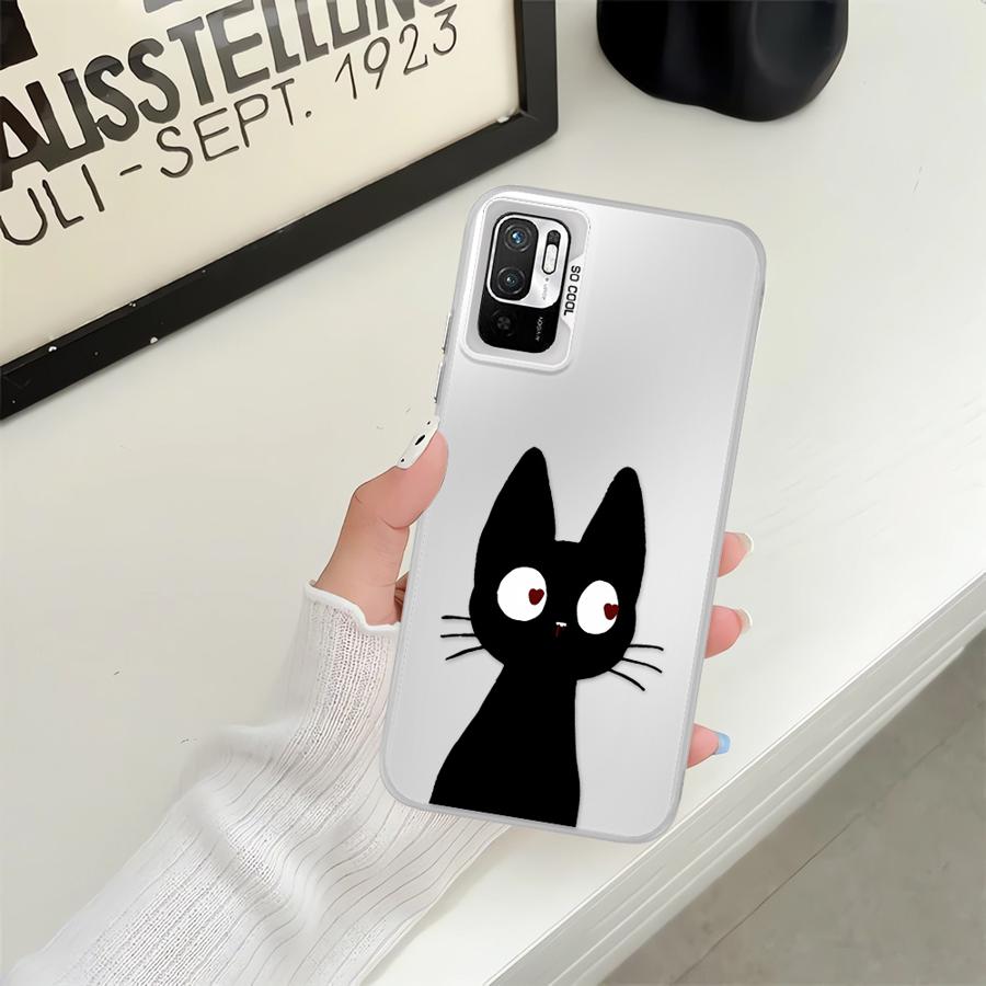 

Phone Cover Case for Xiaomi Poco C61 X3 Pro C50 C51 X3 NFC Cute Lucky Cat Poco C51