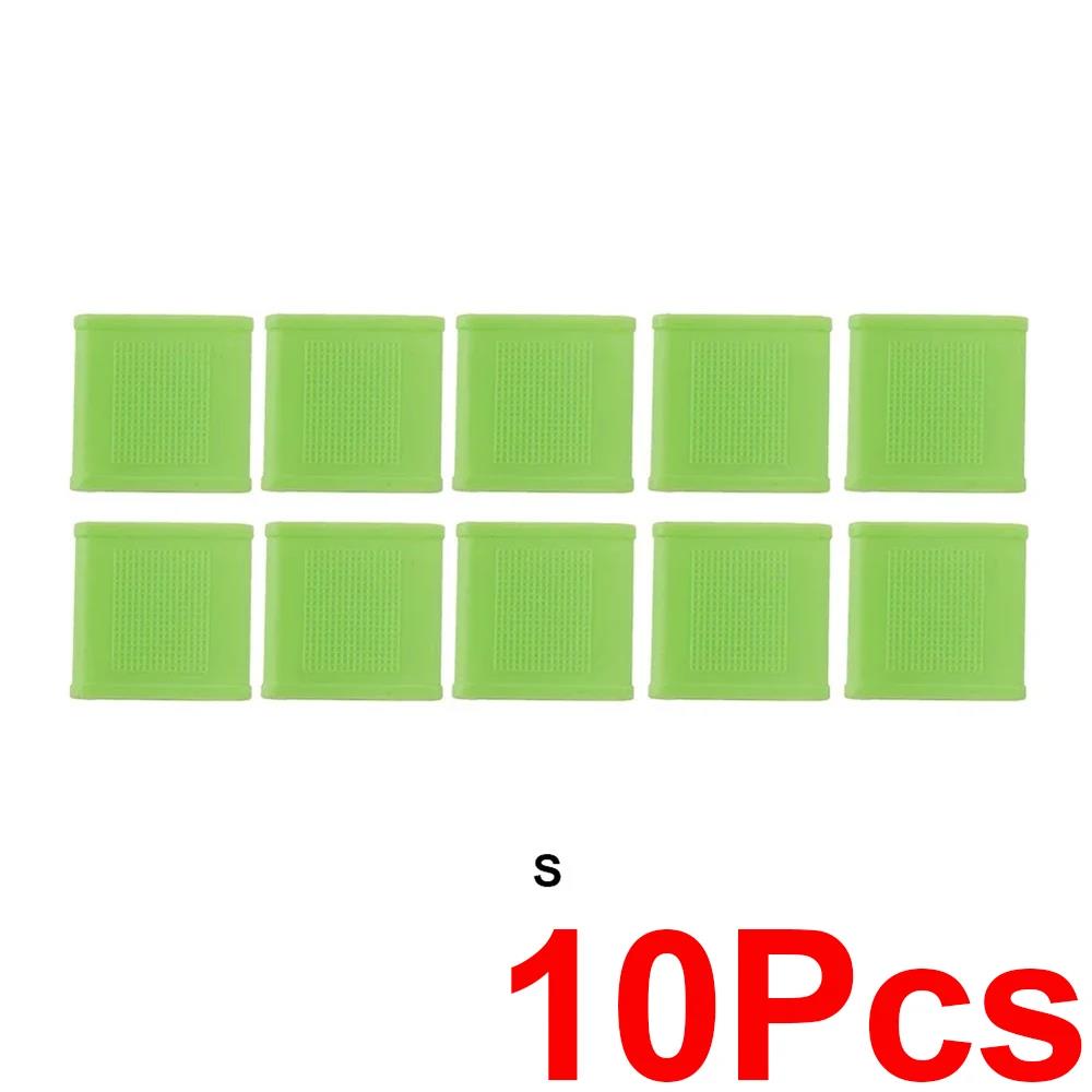 10Pcs Sports Non-Slip Finger Band Silicone Finger Sleeves Hand Protector Tennis Golf Accessory Basketball and Fishing Use 5