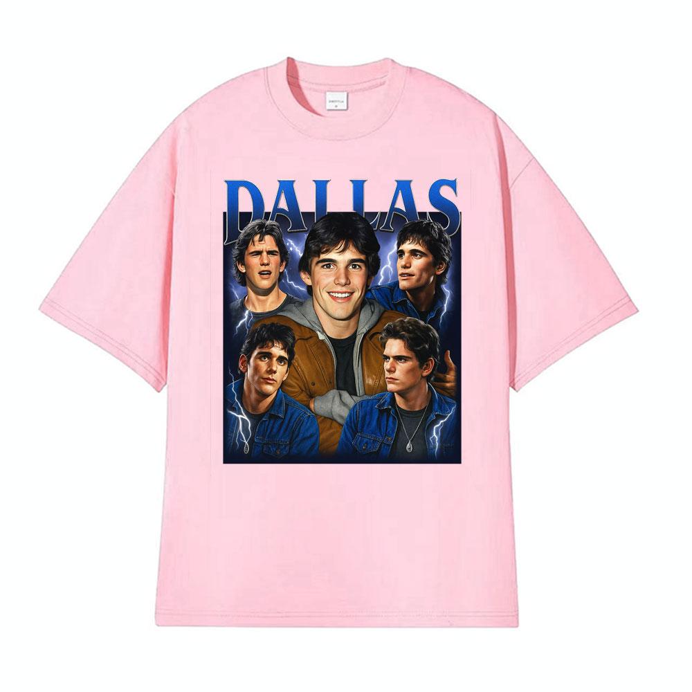 Limited Dallas Winston Vintage TShirt Men Women Fashion Casual Tshirts Comfort Oversized Loose Short Sleeve T Shirt Streetwear