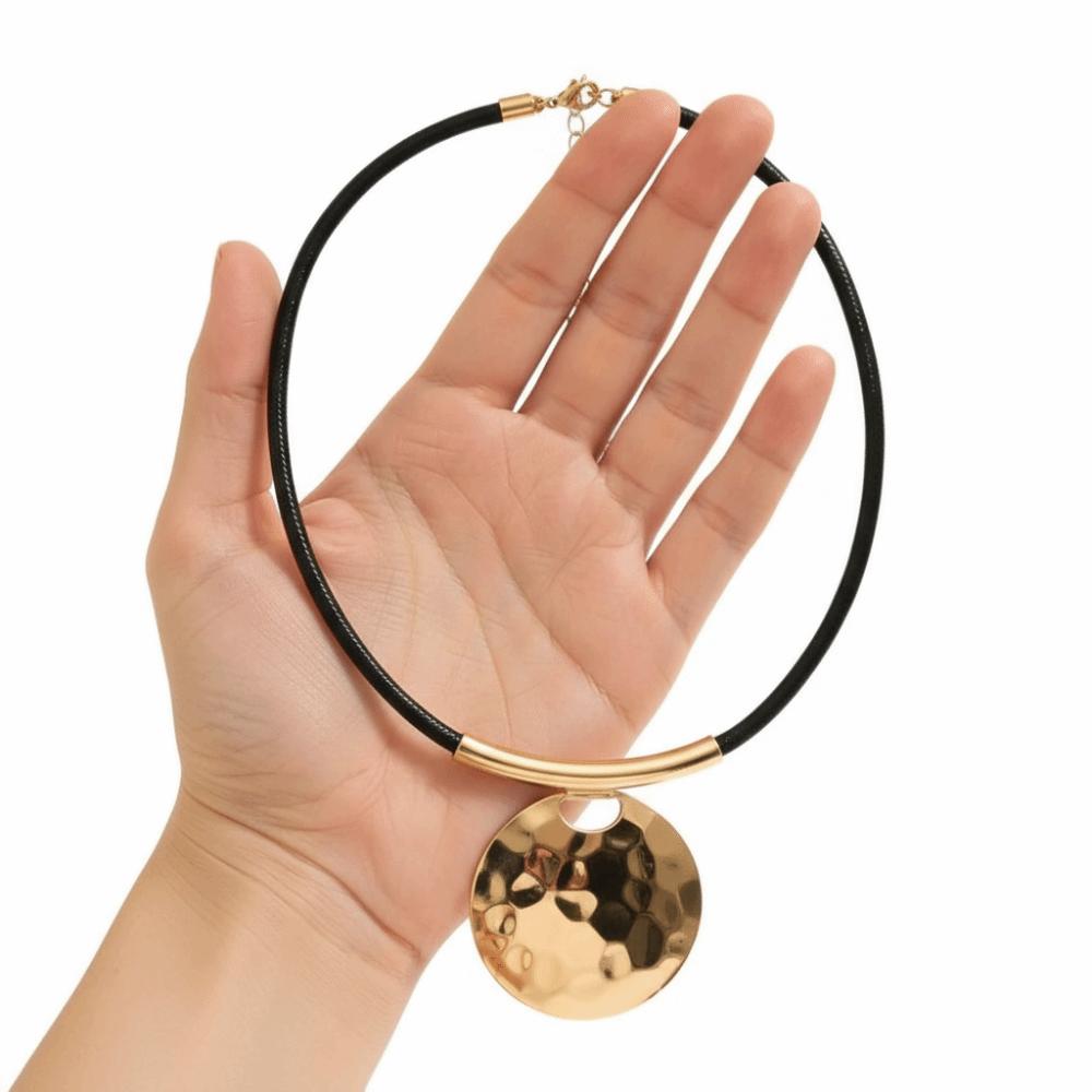 Unique Circular Necklace Large Necklace Chain Choker New Style Necklace Pendant  Fashion Jewelry