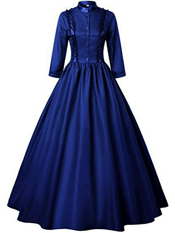 Robe de Mascarade Reine Gothique Victorienne Renaissance