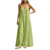 Women's Elegant Backless Spaghetti Strap Maxi Dress for Summer Sundresses for Women Vacation Outfits for Women Spring Dresses for Women