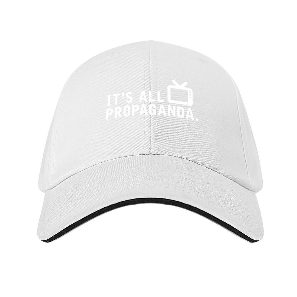 Its All Propaganda Baseball Cap funny hat Designer Hat Unique hats hats for men Woman Hats Mens