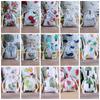 20pcs Cartoon Jewelry Storage Bag Handbag Packaging Coin Purse Drawstring Linen Pouch  Gift Bag