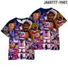 Five Nights At Freddys Tričko Dětské Streetwear Krátký rukáv Dětská trička Chlapci Dívky Topy Muži Ženy Oblečení Tričko