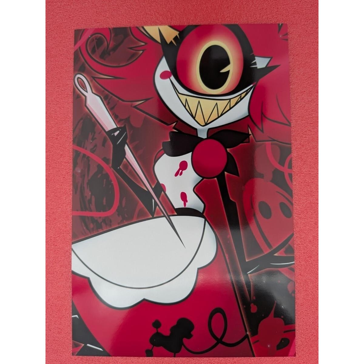 Used Hazbin Hotel Postcard Nifty