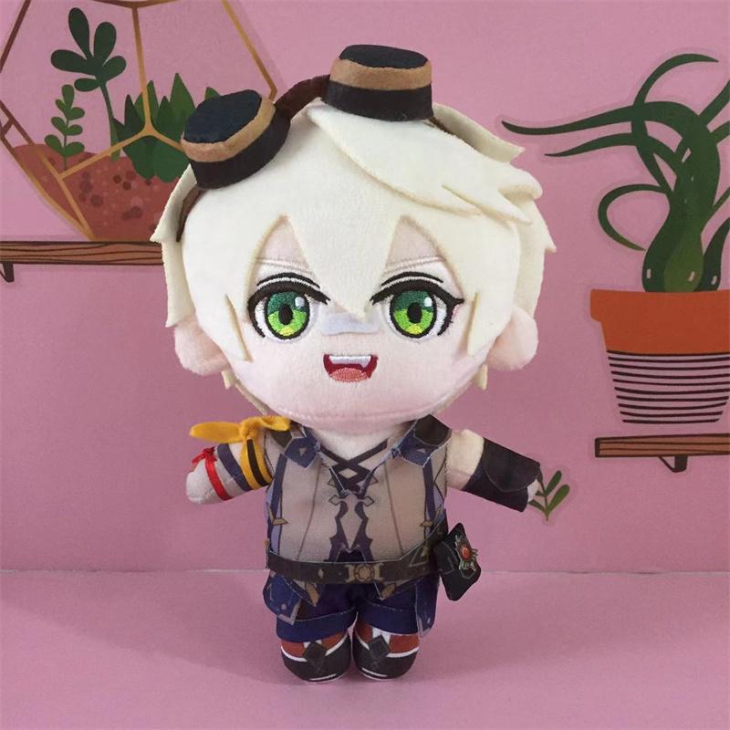 Anime Genshin Impact Plush Doll Toy Kaveh Morax Zhong Li Xiao Hu Tao Ayato Game Cute Soft Stuffed Pillow Kids Gift 20cm