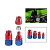 AN4 AN6 AN8 AN10 AN12 Straight 0 45 90 180 Degree Reusable Car Hose End Fittings Adapter For Swivel PTFE Oil Fuel Line Blue Red Fuel System Fittings7