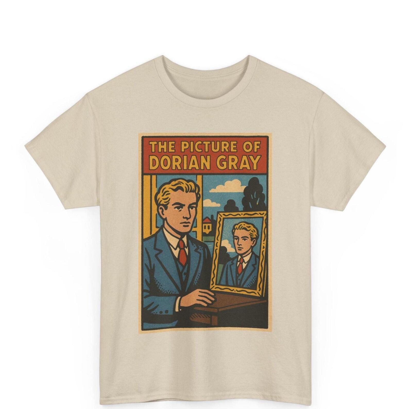 Dorian Gray T-Shirt: Retro Comic Book Literary Tee 3XL