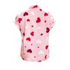 Spring and Summer New Women's Clothing Hot-selling Heart Print Shirt