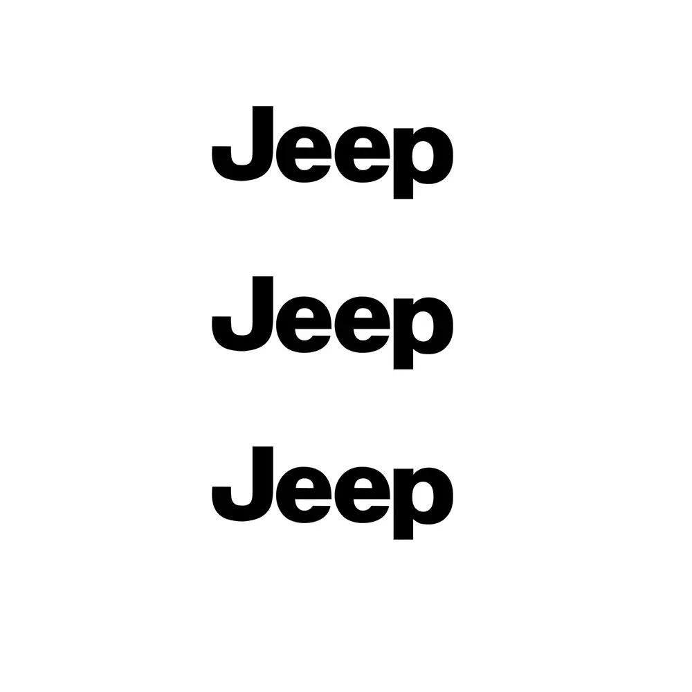 Waterproof Jeep Car Sticker Auto Decal for Renegade Wrangler Grand Cherokee Compass Patriot Side Body Trunk Bumper Accessory