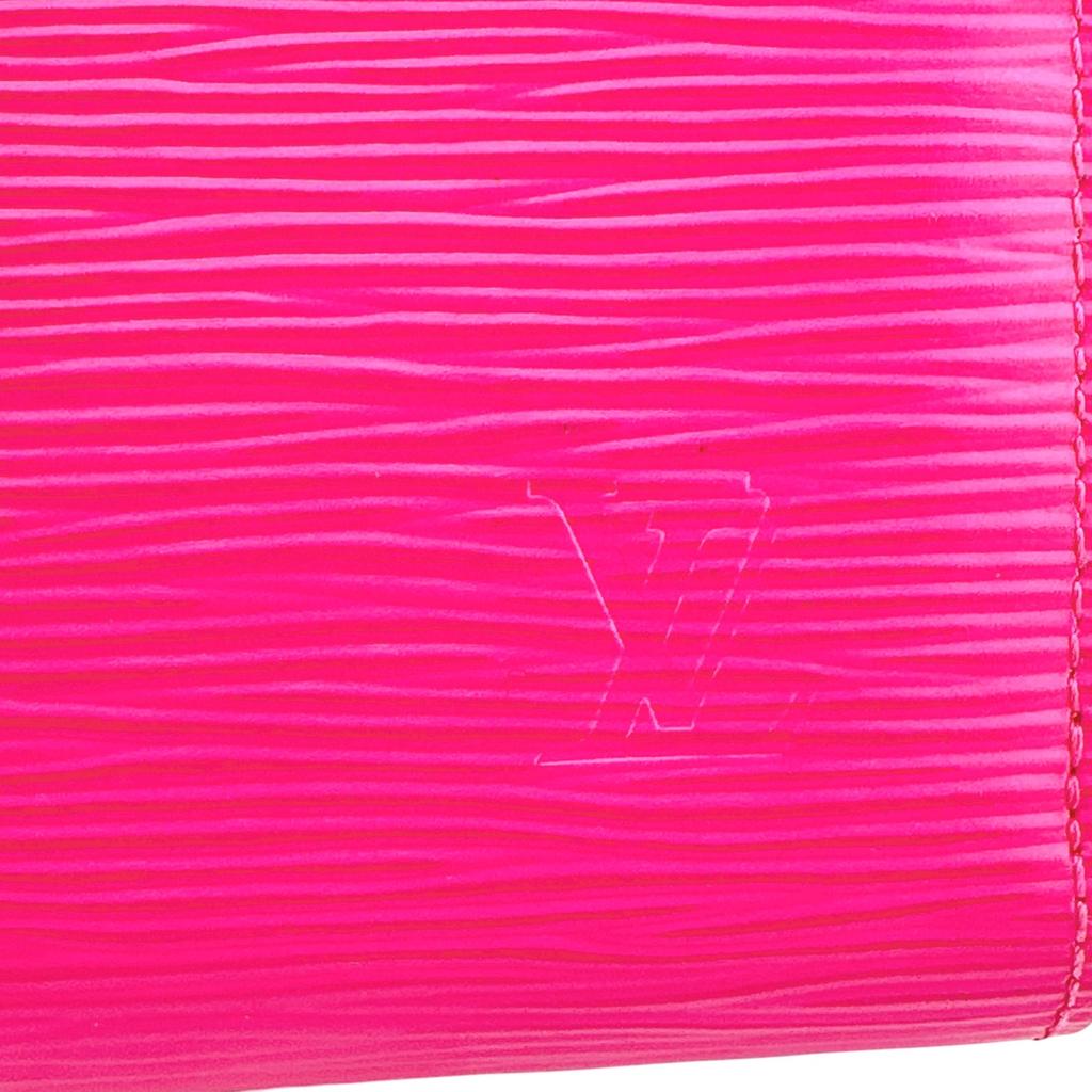 LOUIS VUITTON Zip Around Epi leather Zippy wallet M82050 Long Wallet purse Rose Used