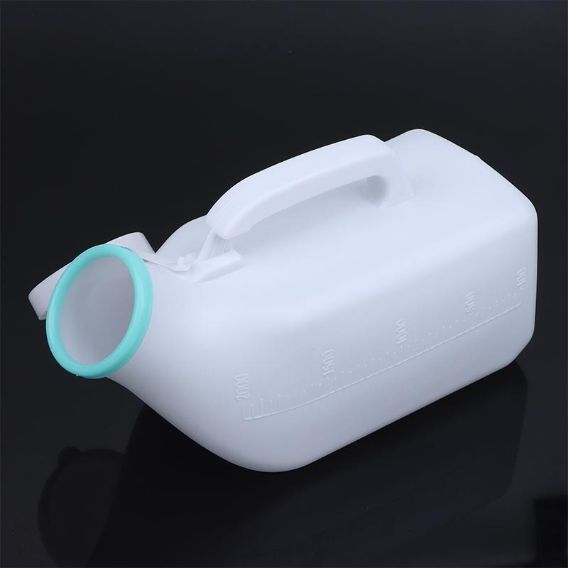 Portable Men Mobile 1200Ml Toilet Car Travel Camp Urines Pee Handle Urinal Storage Urinary Bottle Disability Old Man Helper