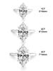 925 Silver Simple Classic 1-3 Carats Marquise Zircon Ring For Women Engagement Wedding Luxury High Quality Fine Jewelry