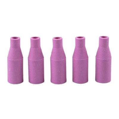 5 Pcs Welding Gun Tip Nozzle MB15AK MIG/MAG Gas Ceramic Nozzle for Welding Torch