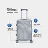 OIWAS PC Hardshell Luggage with Spinner Wheels