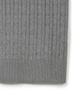 USPOLOASSN Coton Manches Courtes Tricot Rond_Gris Anthracite