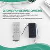 Kit de Control Remoto Universal para Ventilador de Techo Bajo Voltaje 40w DC Controladores Driver para Luz de Ventilador 6 Velocidades y Temporizador Remoto