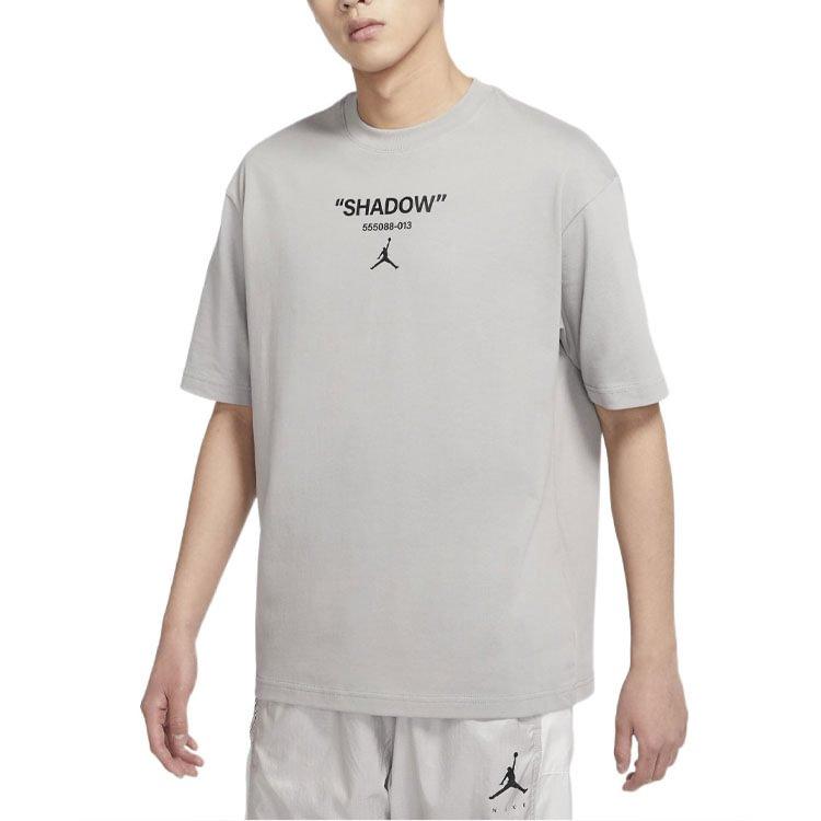 Jordan T Shirts Men's Gray DV9727-062
