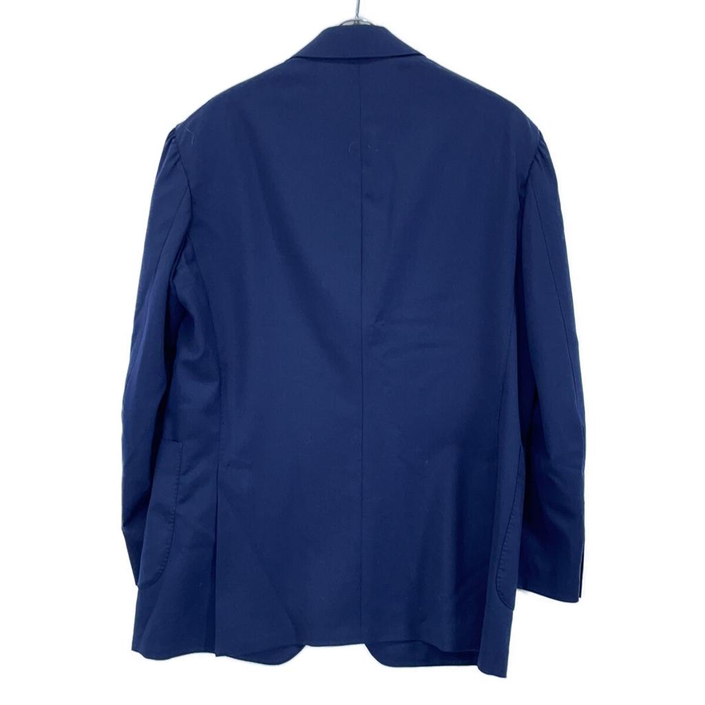Gabriele Pasini [Excellent Condition/Domestically Authorized] JG16728Q Marzotto Incase Wool 3B Single Breasted Lapel suit setup 48 NavyUsed