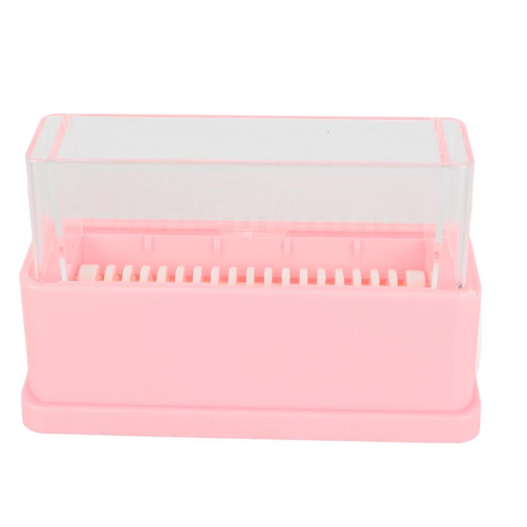 Micro Applicator Holder Box Transparent Large Capacity Plastic Dental Applicator Brush Dispenser