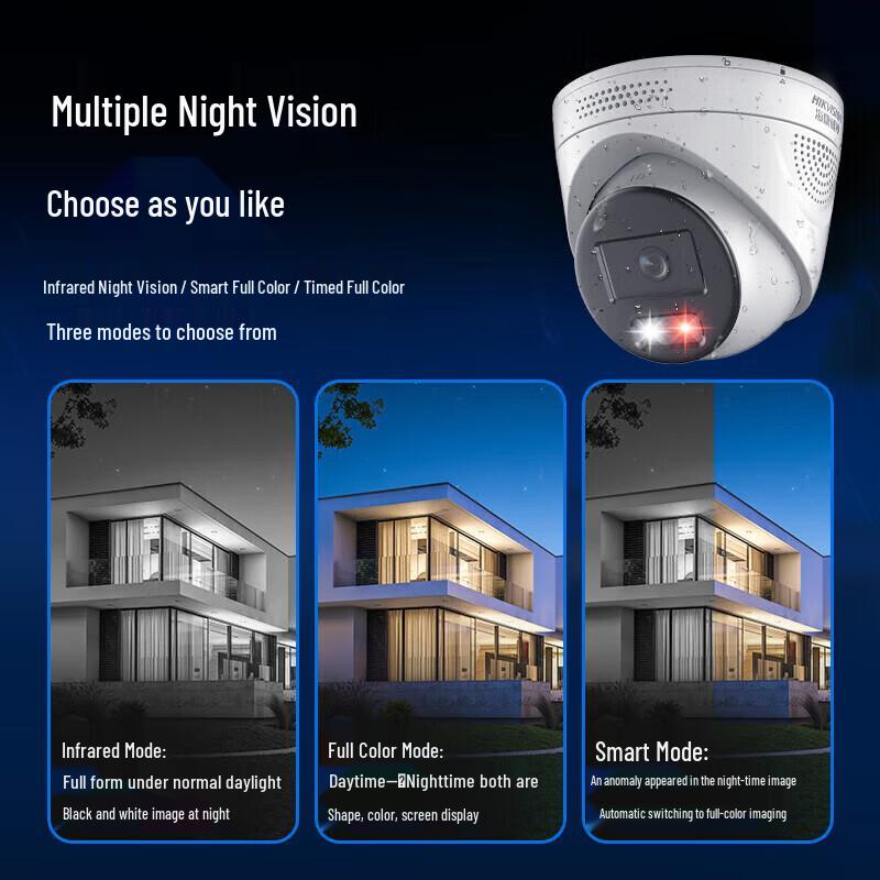 HIKVISION DS-2XA3326C-L 2MP PoE Full-Color Network Camera CN plug (adapter included)