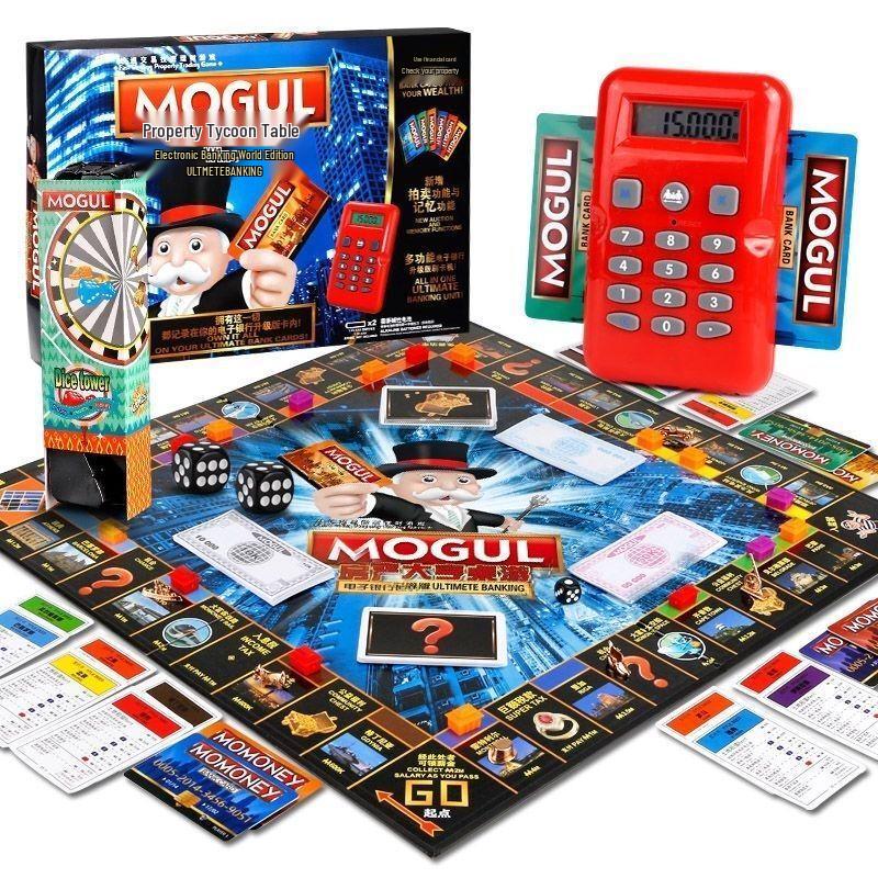 QiuQiao Luksusowa gra planszowa Monopoly